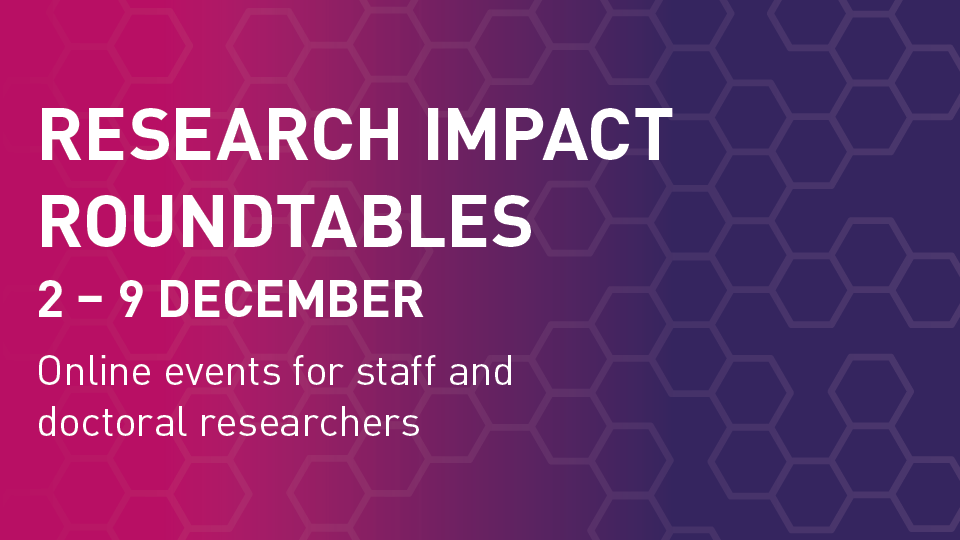 Research impact roundtables